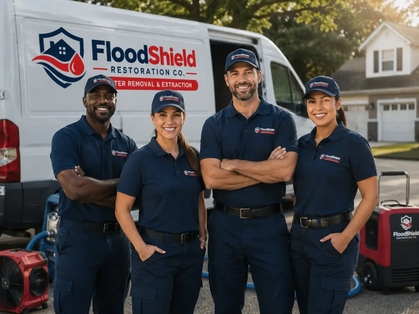 Flood Damage Restoration company in Long Valley, SD